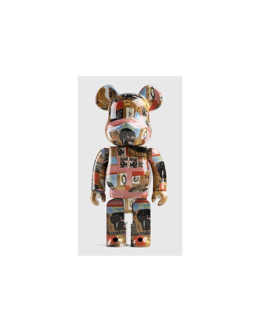 Bearbrick, Andy Warhol x Jean Michel Basquiat, 1.000%