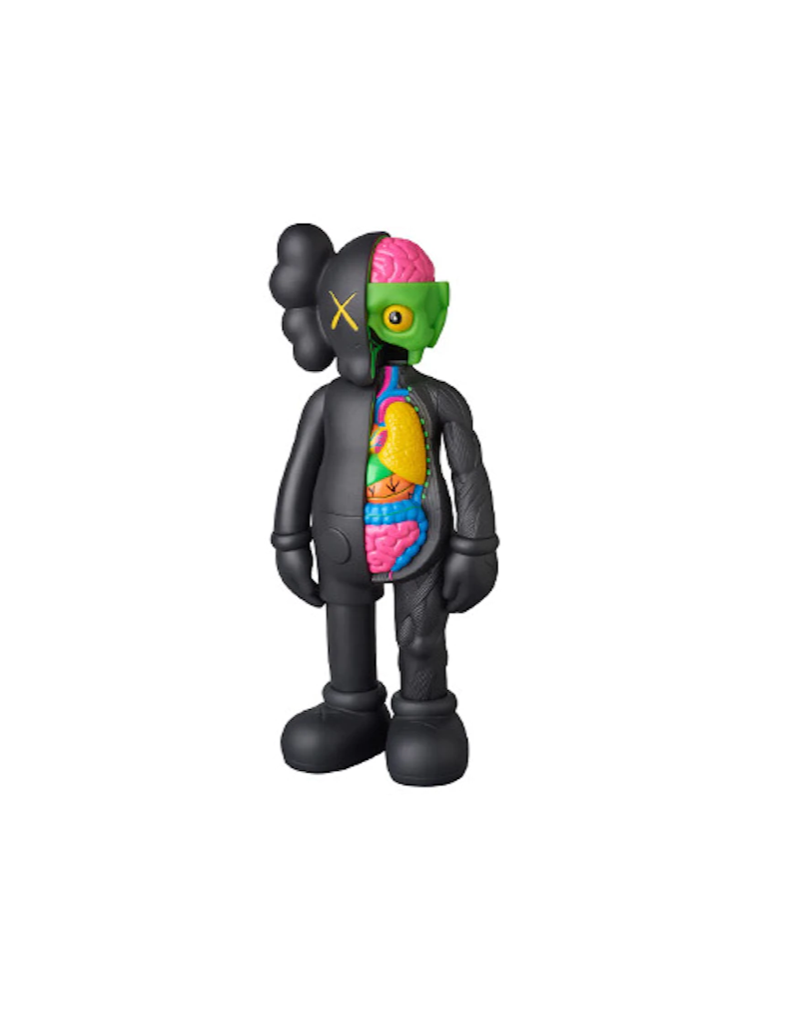 KAWS figure shops brown flayed companion