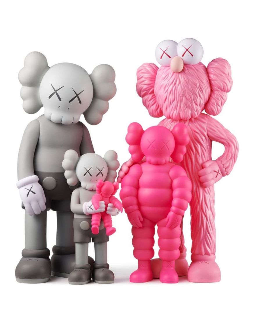 KAWS - Accomplice (Pink) for Sale