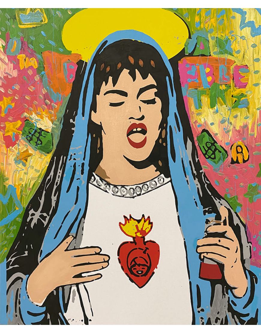 Mr. Brainwash, Mona Lisa Koons (2018), Available for Sale