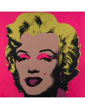 Marilyn Monroe-Blonde On Pink 11.31