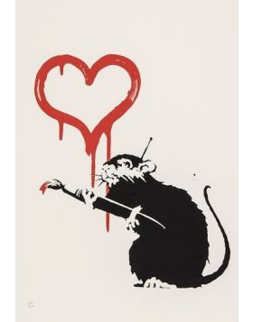 Banksy】拍賣作品為醫院籌款畫作及前展示場所背後大有故事