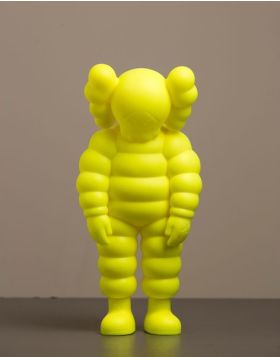 KAWS WHAT PARTY フィギュア カウズ イエロー 工場は直販 ...