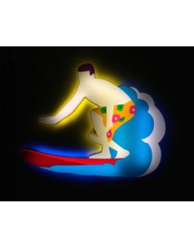 Surfista (light sculpture)