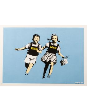 Banksy - Jack and Jill - 2005 - Screen print on paper